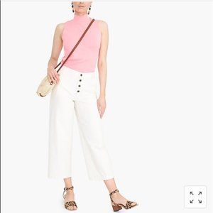 J. CREW Mock Neck Tank